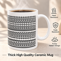 F*ck This BS hidden message coffee mug