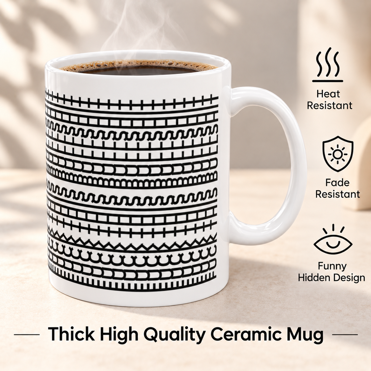 F*ck This BS hidden message coffee mug