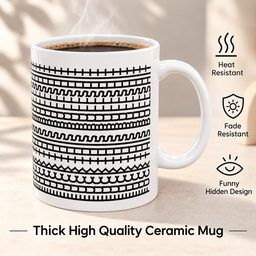 F*ck This BS hidden message coffee mug