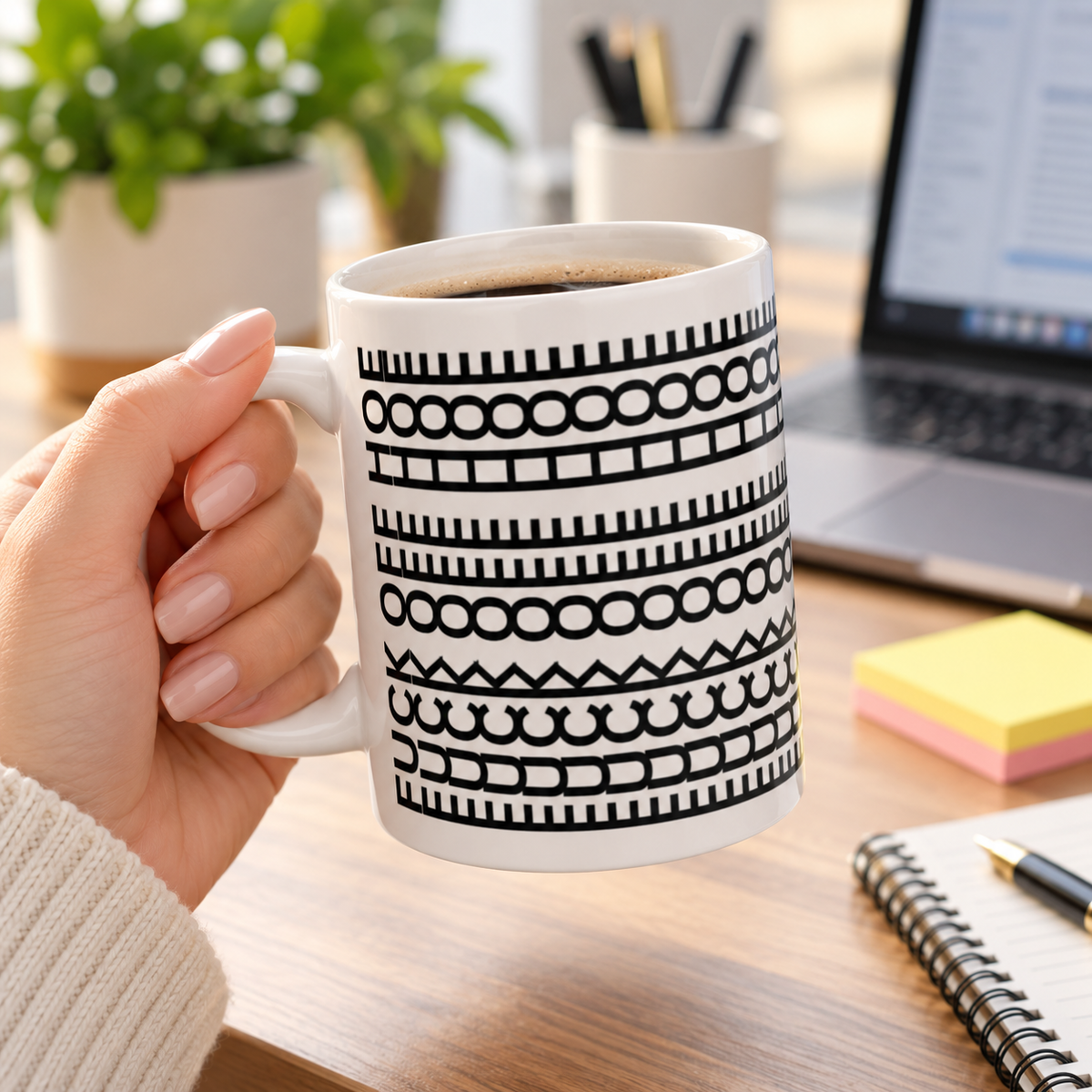F Off hidden message mug